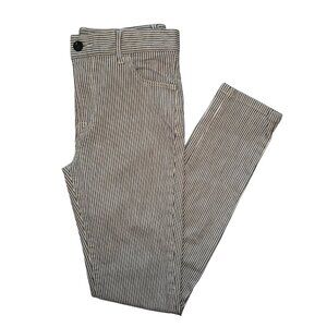 J Brand Striped Ankle Pants Size 26